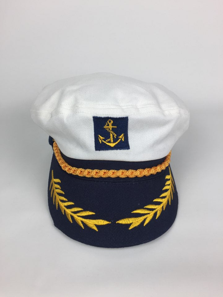 Nautical Admiral Captains Cap