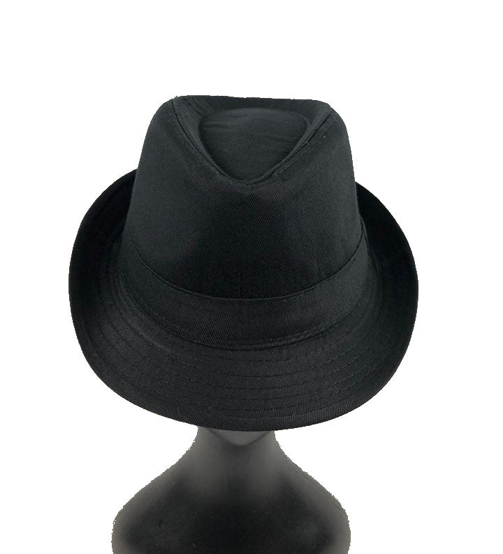 Childrens black best sale trilby hat