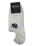 New York Yankees NY Logo Super Low Cut Ankle Socks Made in KOREA