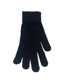 Women's Plain Coloured Knitted Winter Gloves Full Fingered & Fingerless