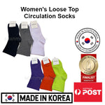 Women's Loose Top Wide Circulation Socks Made in KOREA