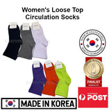 Women's Loose Top Wide Circulation Socks Made in KOREA