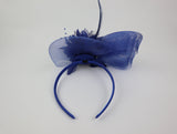 Women's Mesh and Feather Flower Fascinators