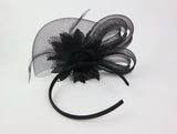 Women's Mesh and Feather Flower Fascinators