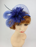 Women's Mesh and Feather Flower Fascinators