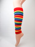 80s Disco Style Colourful Leg Warmers