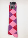 Women’s Argyle Pattern Knee High Socks