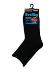 Women's Premium Cotton Loose Top Healthy Socks with Rolled Cuff