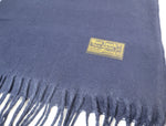 Wool Touch Plain Coloured Scarf