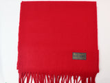 Wool Touch Plain Coloured Scarf