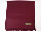 Wool Touch Plain Coloured Scarf