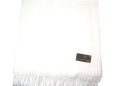 Wool Touch Plain Coloured Scarf