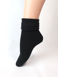 Women's Folded Cuff Dress Socks