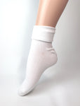 Women's Folded Cuff Dress Socks