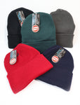 Plain Coloured Foldover Short Beanie