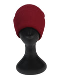 Plain Coloured Foldover Short Beanie