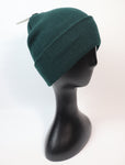 Plain Coloured Foldover Short Beanie