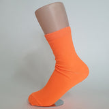 Women's Fluoro Neon Colourful Crew Socks