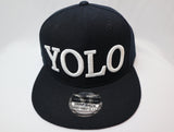 YOLO Snapback Cap