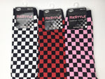 Women’s Checkerboard Knee High Socks