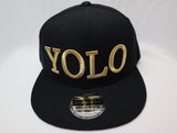 YOLO Snapback Cap