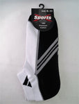 Men's Low Cut 3 Line Sports Socks