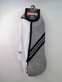 Men's Super Low Cut Cushioned Sports Socks