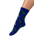 Women's Colourful Fruit Print Crew Socks