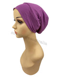 Women's Bamboo Beanie Chemo Head Cover Stretch Bandana