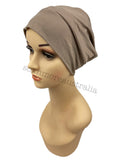 Women's Bamboo Beanie Chemo Head Cover Stretch Bandana