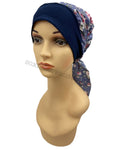 Women's Printed Head Scarf Hats Chemo Head Wrap