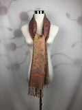 Paisley and Floral Pattern Pashmina Scarf/Shawl