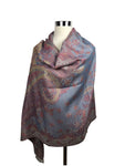 Paisley and Floral Pattern Pashmina Scarf/Shawl