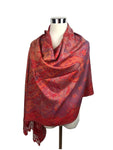 Paisley and Floral Pattern Pashmina Scarf/Shawl