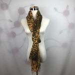 Leopard Print Pashmina Scarf/Shawl