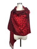 Leopard Print Pashmina Scarf/Shawl