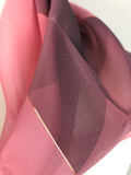 Chiffon Square Neck Scarf with Metallic Detailing