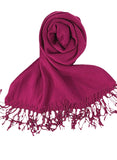 Plain Coloured Soft Pashmina Scarf/Shawl