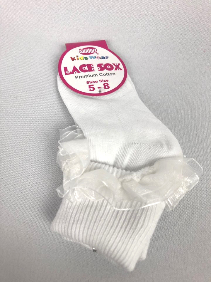 Children's Frilly Lace Socks – Sox & More