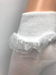 Children's Frilly Lace Socks