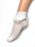 Children's Frilly Lace Socks