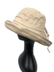 Women's 100% Cotton Stanton Foldable Adjustable Sun Hat