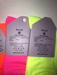 Women’s "Drycool" Plain Coloured Fluoro Neon Knee High Socks