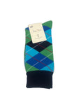 Men's Premium Cotton Patterned Dress Socks