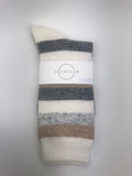 Women's Premium Wool Patterned Dress Socks