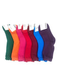 Women's Plain Coloured Crew Socks