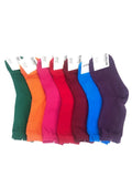 Women's Plain Coloured Crew Socks