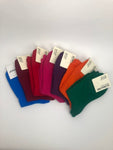 Women's Plain Coloured Crew Socks