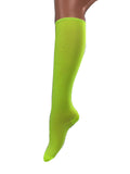 Women’s "Drycool" Plain Coloured Fluoro Neon Knee High Socks