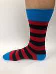 Men's Premium Cotton Patterned Dress Socks